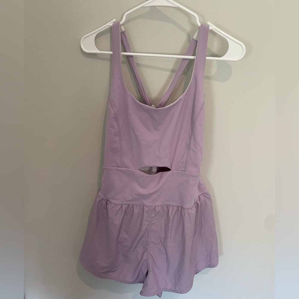 FP Movement by Free People Lavender Athletic Romper